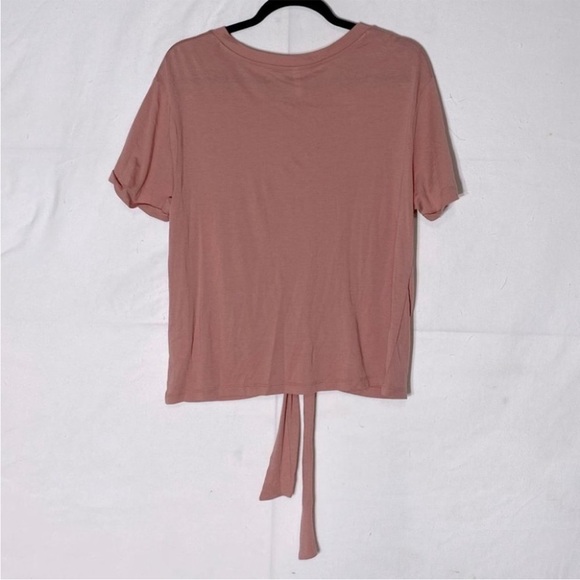 Z supply pink tie front T shirt M - Picture 13 of 13